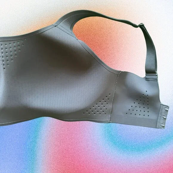 NWOT VICTORIA'S SECRET VSX Featherweight Max™ Sports Bra Gray Grey 32DDD / 32F - Picture 9 of 9